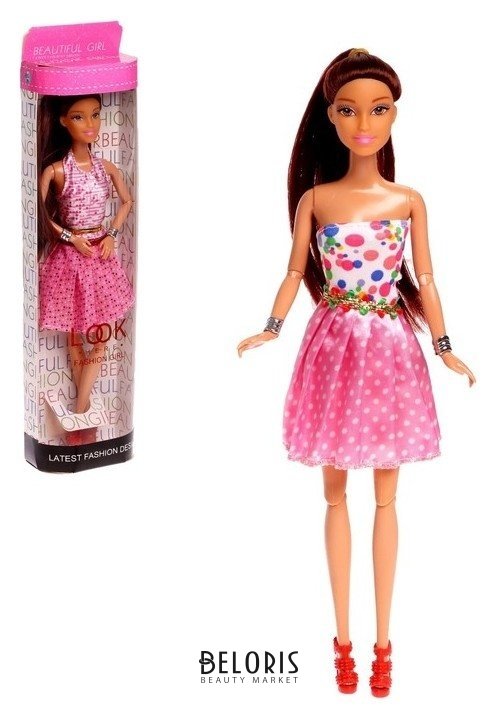 Кукла-модель шарнирная Анна в платье NNB