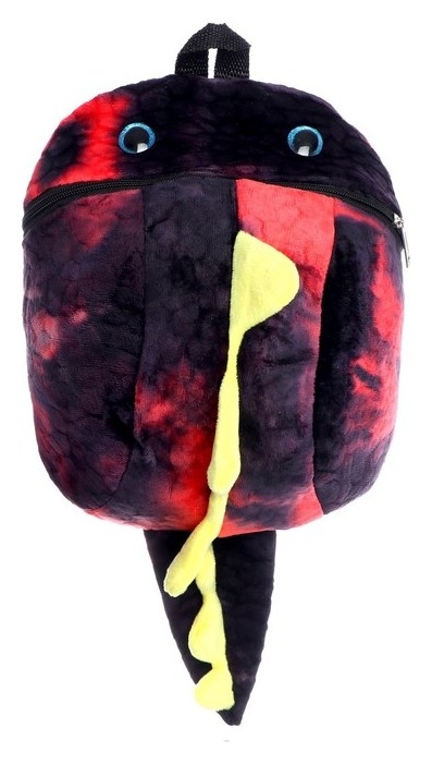 Рюкзак детский «Динозавр», цвет тёмно-красный