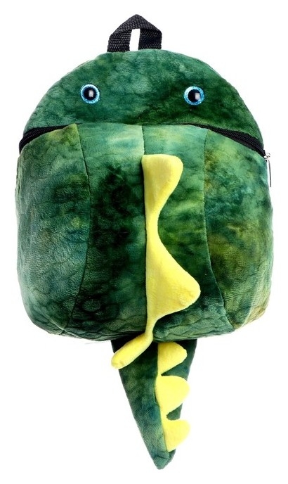 Рюкзак детский «Динозавр», цвет зелёный