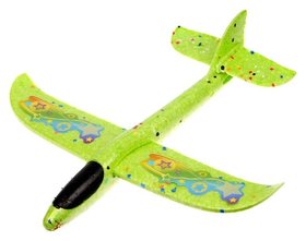 Самолет «Супербыстрый», 35 х 37, зелёный Funny Toys