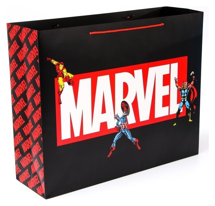 Пакет ламинат горизонтальный "Marvel", Marvel, 50 х 40 х 15  Marvel Comics