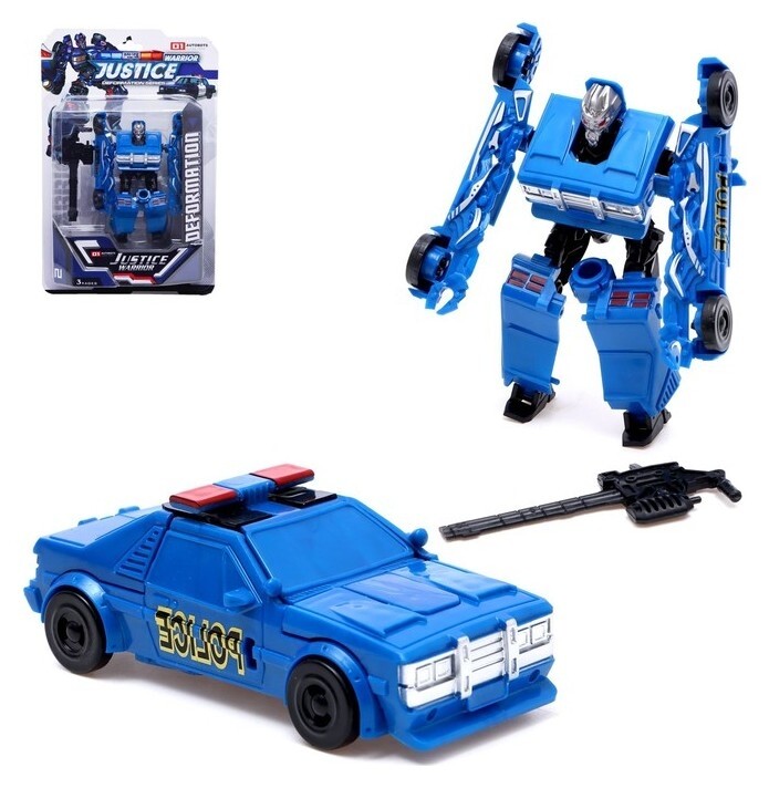 Робот «Полицейский», трансформируется  