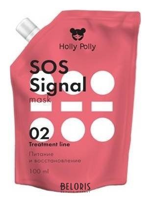 Маска для волос экстра-питательная Sos-signal Holly Polly