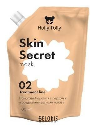 Маска для кожи головы успокаивающая Skin Secret Holly Polly