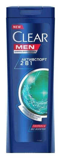 Шампунь для волос против перхоти "Активспорт"   Clear