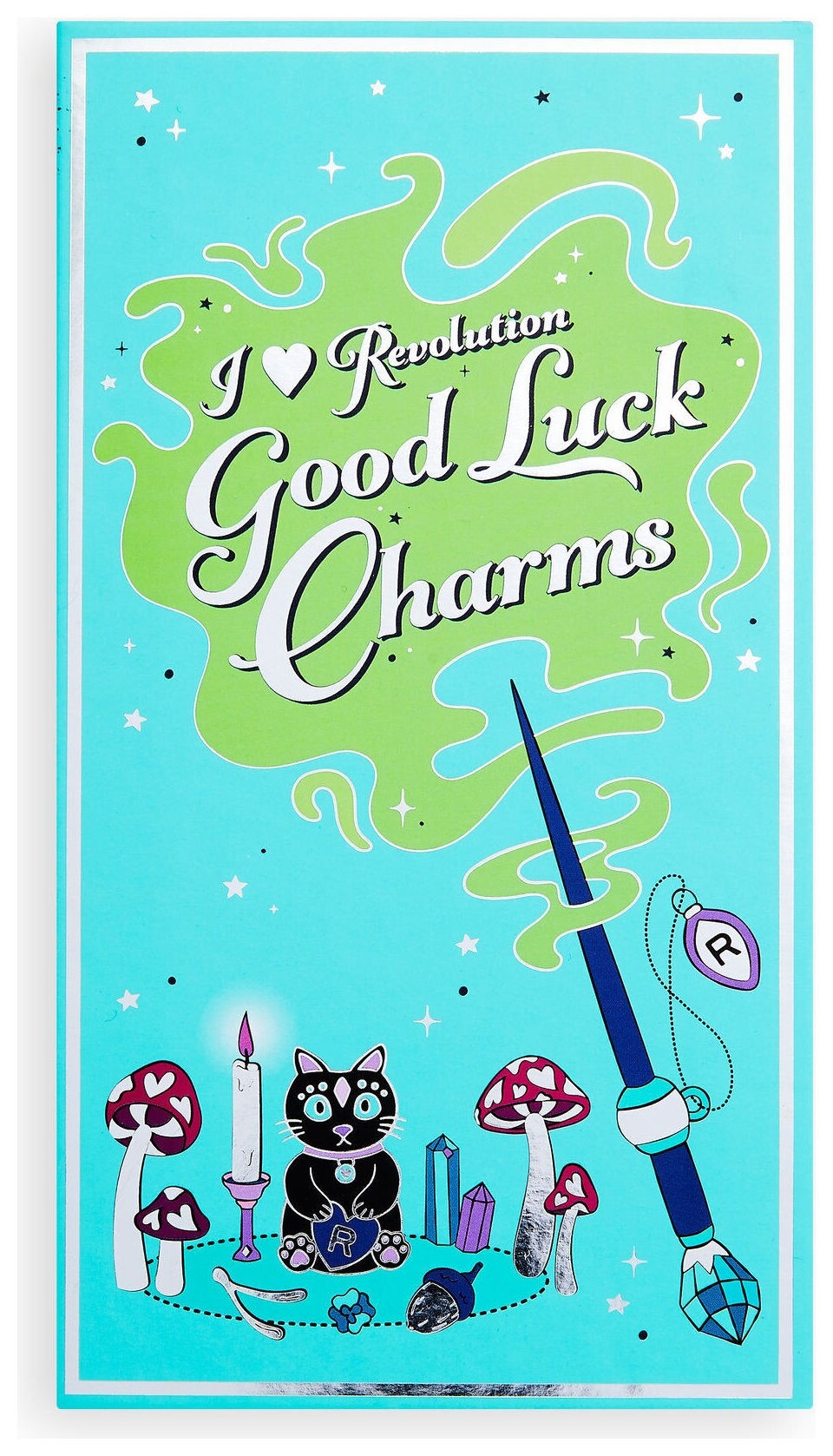 Палетка теней для век Book Of Spells Good Luck Charms  I Heart Revolution