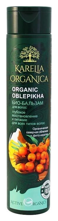 Био-бальзам для волос Глубокое восстановление и питание Organic Oblepikha  Karelia Organica