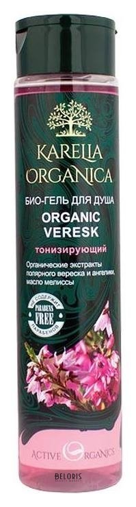 Био-гель для душа Тонизирующий Organic Veresk Karelia Organica Organic Veresk