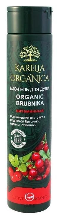 Био-гель для душа Витаминный Organic Brusnika Karelia Organica Organic Brusnika