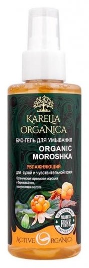 Био-гель для умывания Увлажняющий для сухой и чувствительной кожи Organic Moroshka отзывы