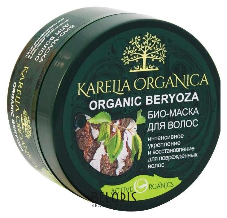 Био-маска для волос Интенсивное укрепление и восстановление Organic Beryoza Karelia Organica Organic Beryoza