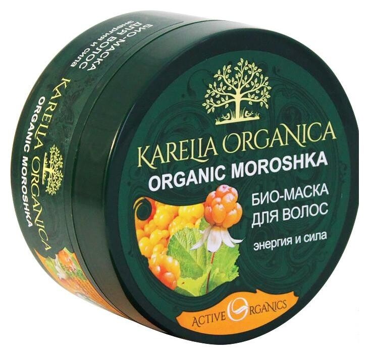 Био-маска для волос Ээнергия и сила Organic Moroshka  Karelia Organica