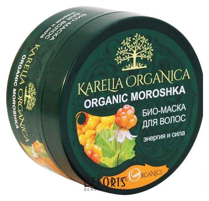 Био-маска для волос Ээнергия и сила Organic Moroshka Karelia Organica Organic Moroshka
