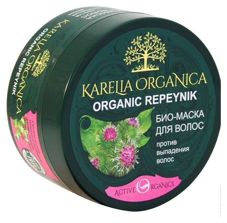 Био-маска для волос Против выпадения волос Organic Repeynik  Karelia Organica