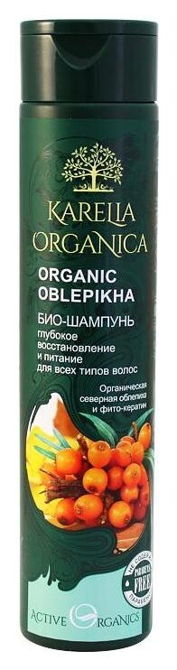 Био-шампунь Глубокое восстановление и питание Organic Oblepikha Karelia Organica