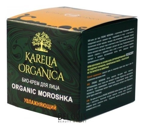 Био-крем для лица Увлажняющий Organic Moroshka Karelia Organica Organic Moroshka