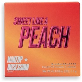 Румяна Blush Crush Palette Sweet Like A Peach Makeup Obsession