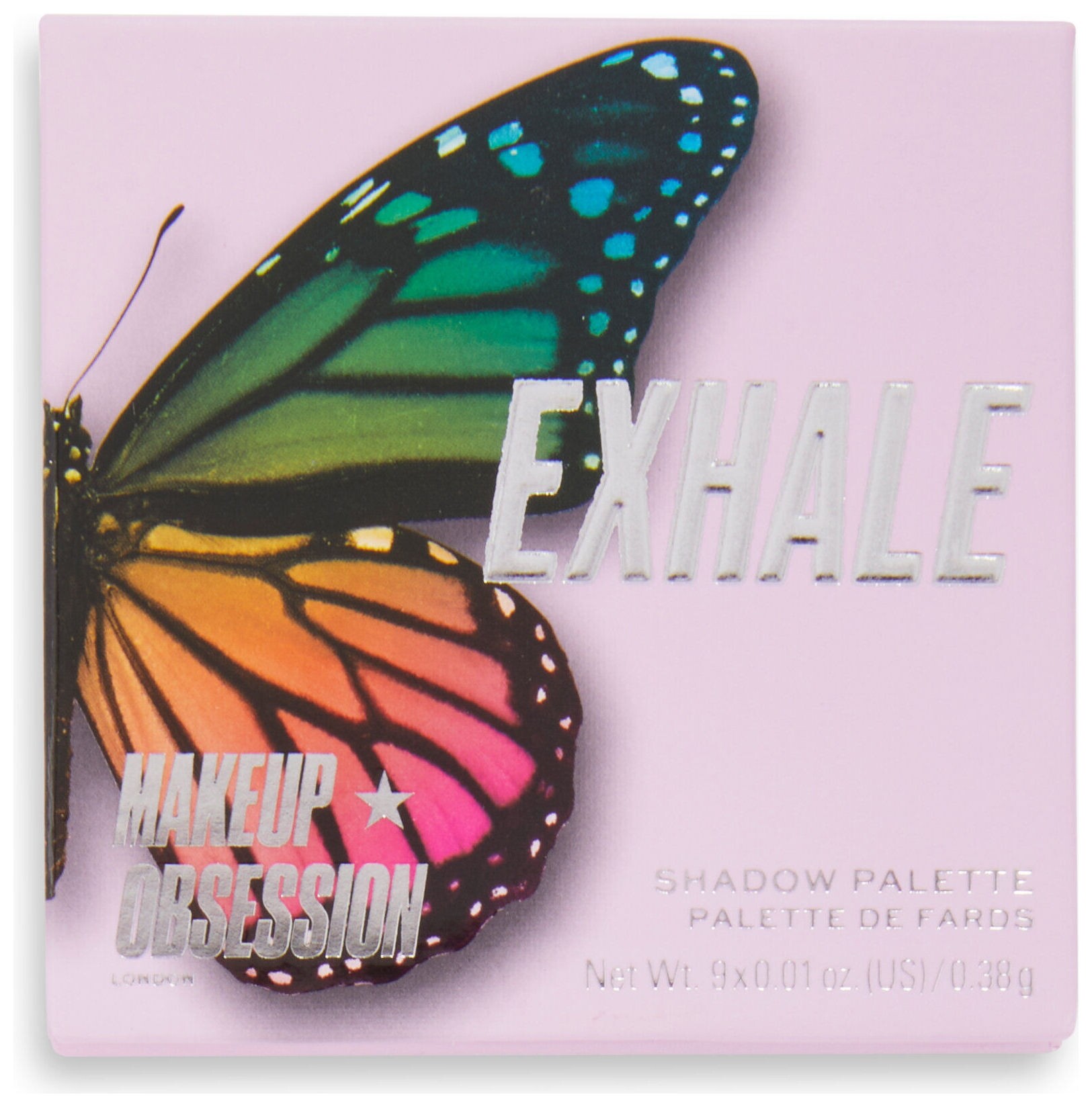 Палетка теней для век Exhale  Makeup Obsession