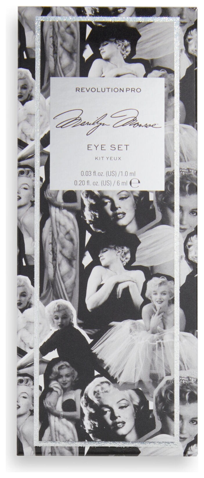 Набор подводка для глаз и тушь для ресниц 2 в 1 Volume Mascara & Eyeliner Set Marilyn Monroe  Revolution PRO