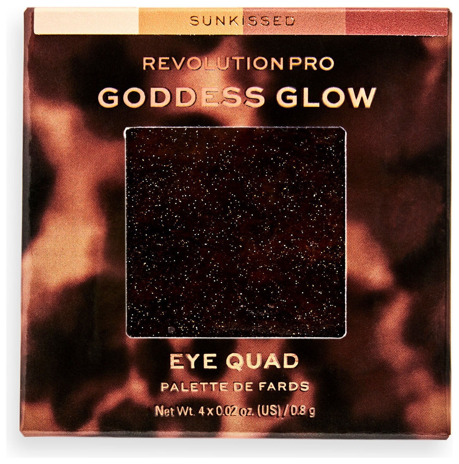 Тени для век Goddess Glow Eye Quad Eyeshadow Palette  Revolution PRO