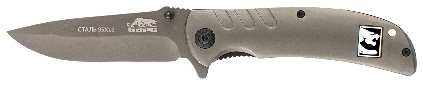 Нож туристический, складной, 210/90 мм, система Liner-lock, металлическая рукоятка