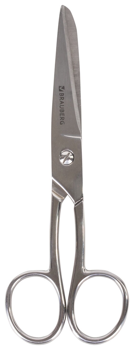 Ножницы цельнометаллические Brauberg "Professional", 150 мм, классической формы, 237101  Brauberg