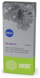 Картридж матричный Cactus (Cs-erc31) для Epson Tm-930/950, пурпурный Cactus