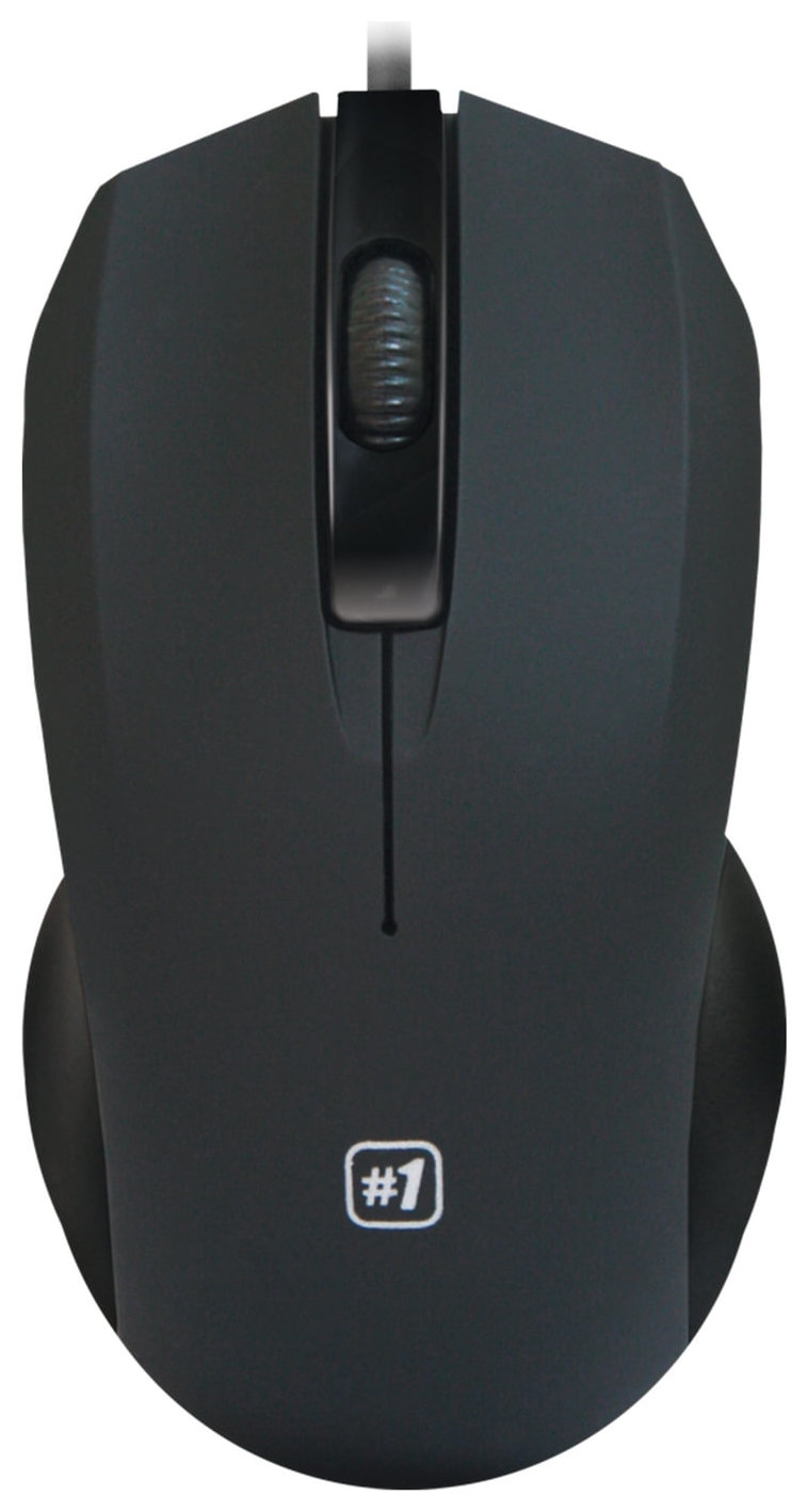Мышь проводная Defender #1 Mm-310, Usb, 2 кнопки + 1 колесо-кнопка, оптическая, черная, 52310