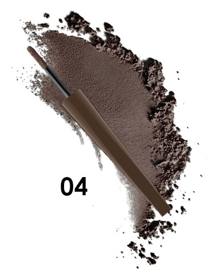 Тон 04 Темно-шоколадный  Parisa Cosmetics