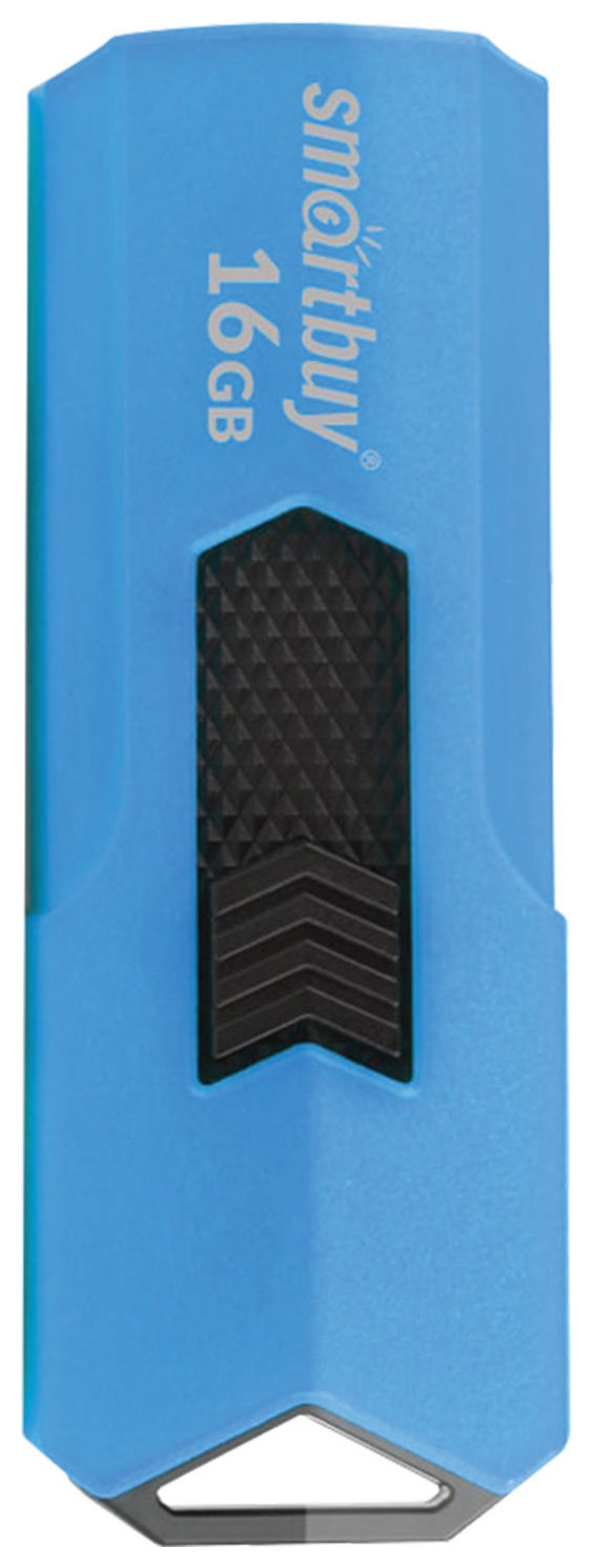 Флеш-диск 16 GB Smartbuy Stream USB 2.0, синий, Sb16gbst-b