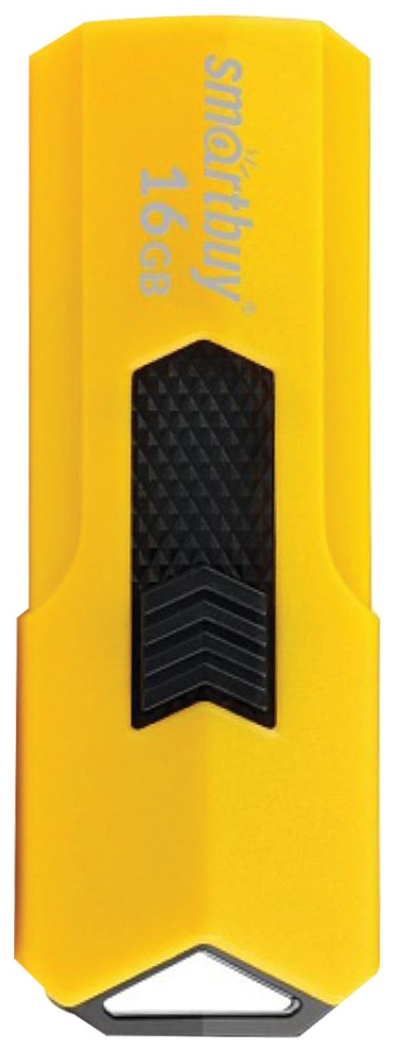 

Флеш-диск 16 GB Smartbuy Stream USB 2.0, желтый, Sb16gbst-y