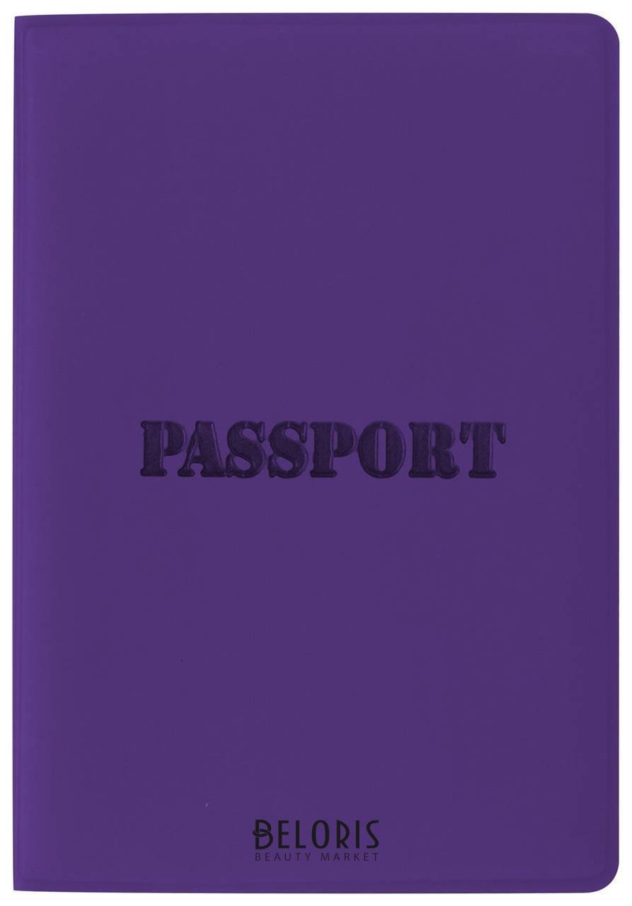 Обложка для паспорта Staff, мягкий полиуретан, Паспорт, фиолетовая, 237608 Staff