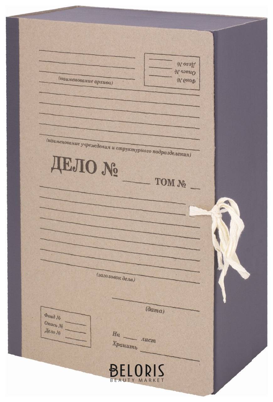 Папка архивная А4 Форма 21, 120 мм, переплетный картон/бумвинил, завязки, до 1200 л, Staff, 112168 Staff
