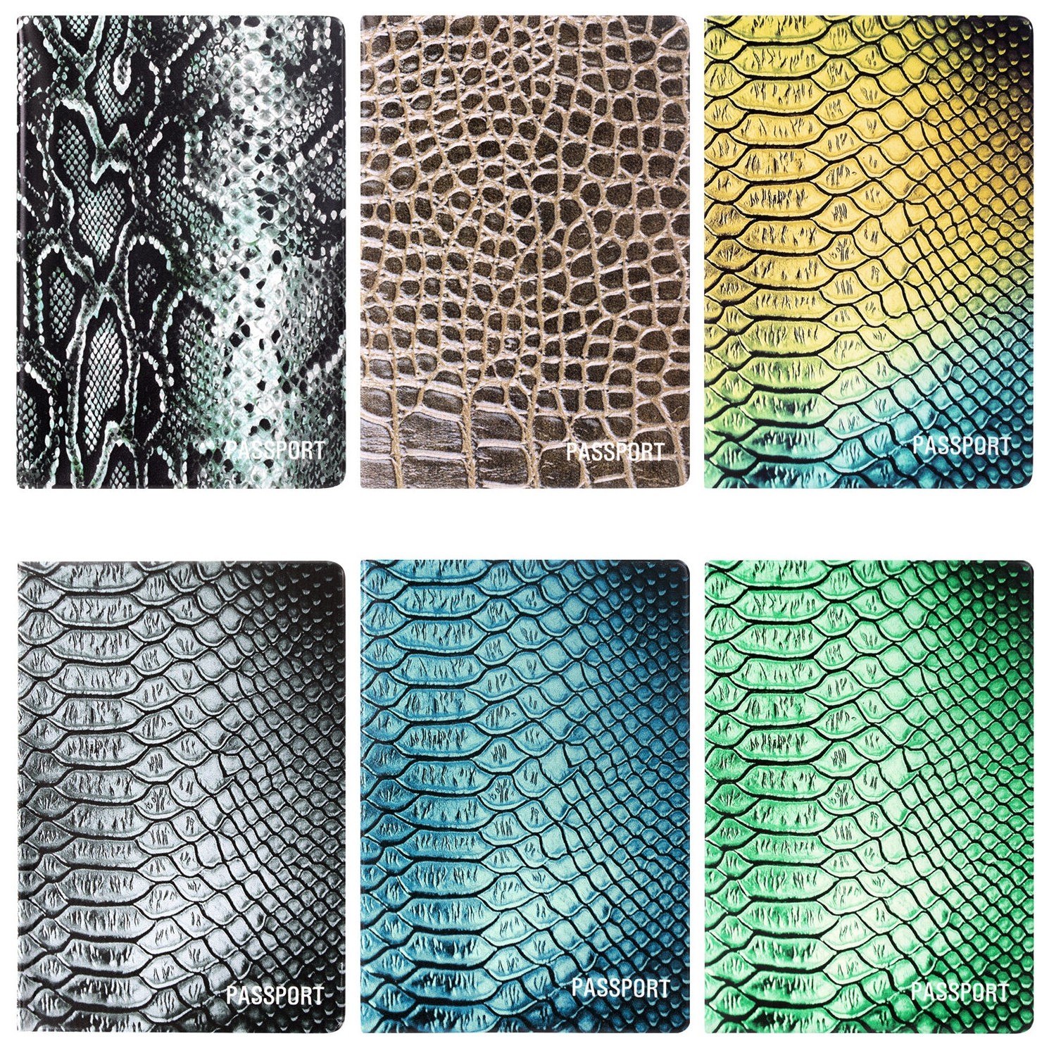 

Обложка для паспорта "Кожа рептилии", пвх, фотопечать Staff, 237594, С рисунком