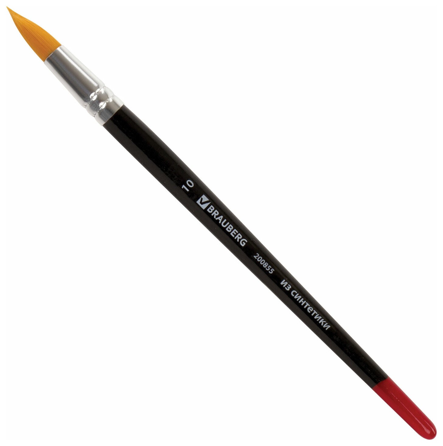 Кисть Brauberg синтетика, круглая, №10, 200855  Brauberg