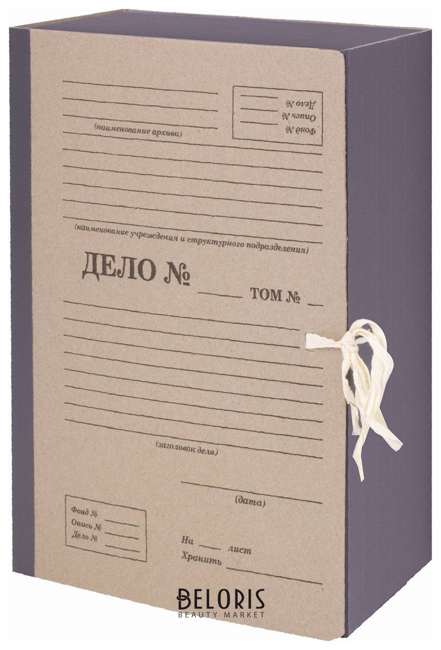 Папка архивная А4 Форма 21, 120 мм, переплетный картон/бумвинил, гибкий корешок, до 1200 л., Staff, 112165 Staff