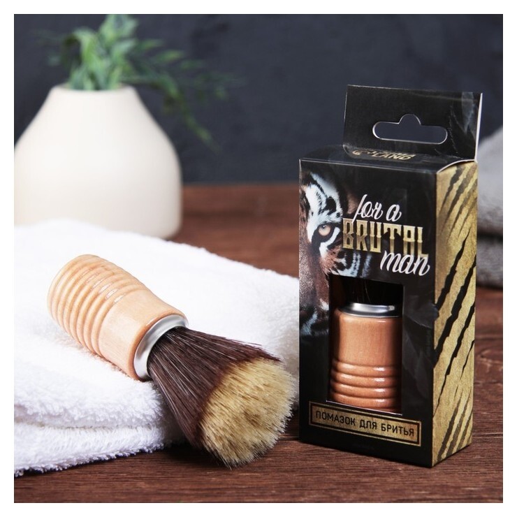 Помазок для бритья "Brutal Man", 9 х 3 см  