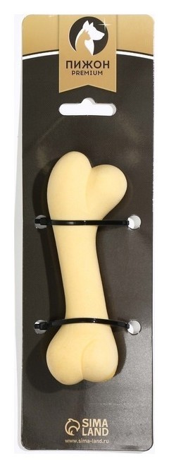 

Игрушка плавающая "Кость-волна" пижон Premium, вспененный Tpr, 12,5 х 4 см, жёлтая
