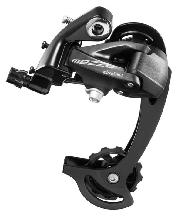 

Переключатель задний Microshift Rd-m36l 8-9 ск, под болт, длинная лапка