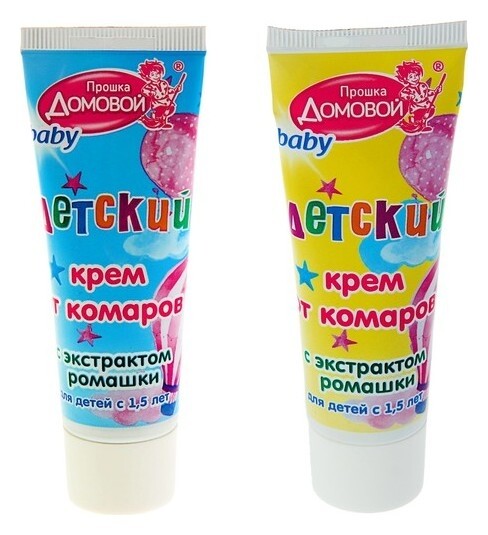 Крем от комаров "Домовой прошка", детский, с экстрактом ромашки, 40 мл Домовой Прошка