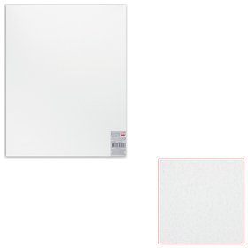 Картон белый грунтованный для живописи, 40х50 см, двусторонний, толщина 2 мм, акриловый грунт Подольские товары для художников
