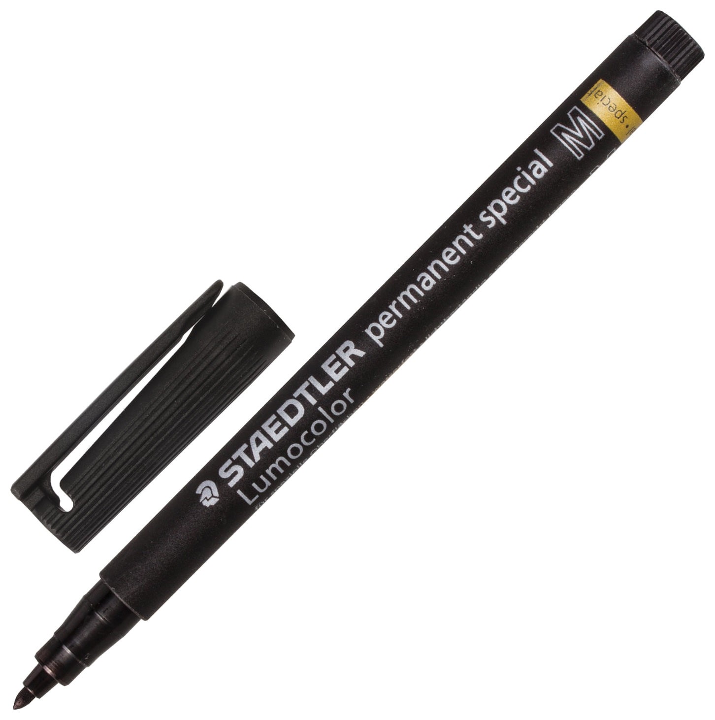 

Маркер перманентный специальный для стекла Staedtler (Германия), черный, круглый наконечник, 1 мм, 319 M-9