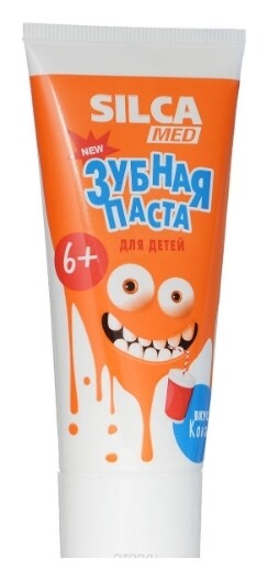 Зубная паста детская со вкусом Колы с 6 лет  SILCA