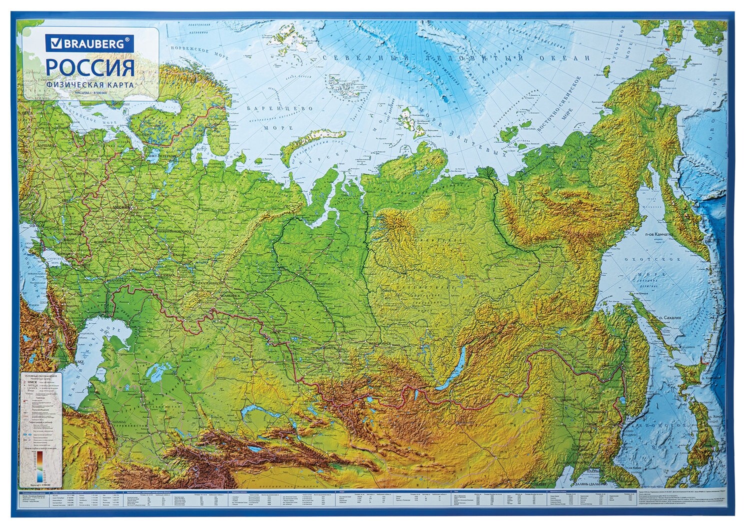 Где Купить Карту России На Стену