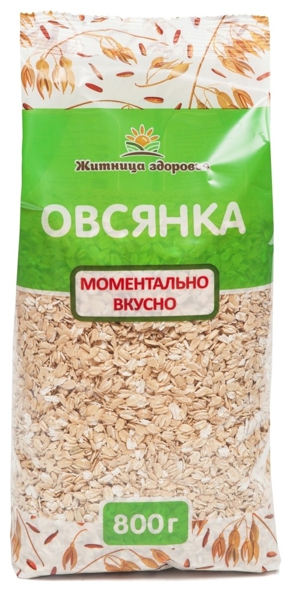 Овсянка из голозерного овса  Житница здоровья