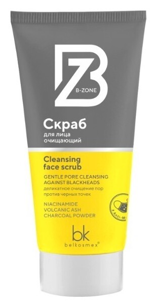 Скраб для лица очищающий Belkosmex B-zone