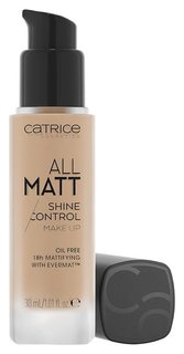 Тональная основа All Matt Shine Control Make Up Catrice