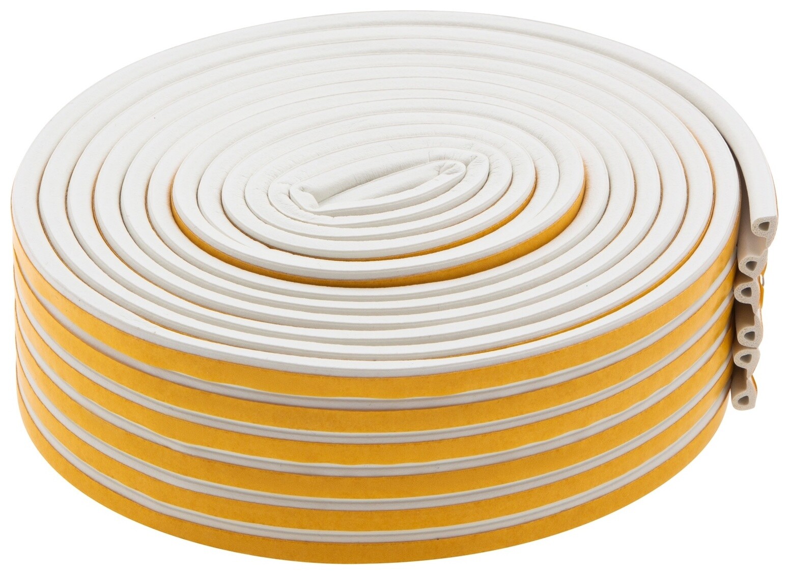 Уплотнитель резиновый, 24 м, профиль "P", белый  Сибртех