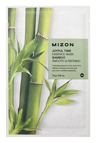 Тканевая маска для лица с экстрактом бамбука Joyful Time Essence Mask Bamboo  Mizon