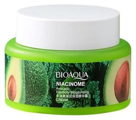 Увлажняющий восстанавливающий крем для лица с экстрактом авокадо Niacinome Avocado Elasticity Moisturizing Cream Bioaqua